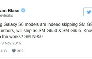 Galaxy S8 ще е с моделно означение G950 и G955