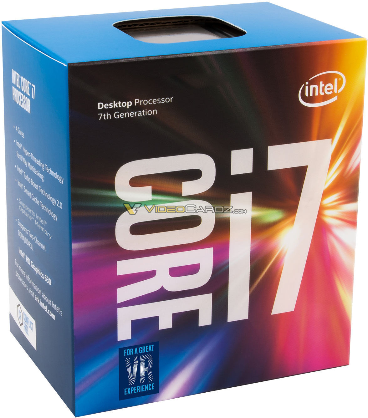 Така ще изглежда „BOX“ опаковката на Intel Kaby Lake