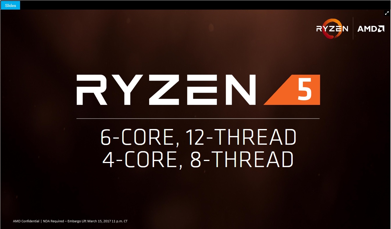 AMD Ryzen 5 процесорите ще дебютират в мощните настолни РС на 11 април