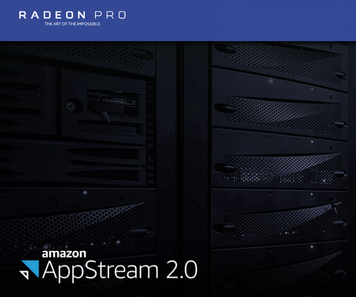 AWS AppStream 2.0 работи с AMD Radeon Pro графика