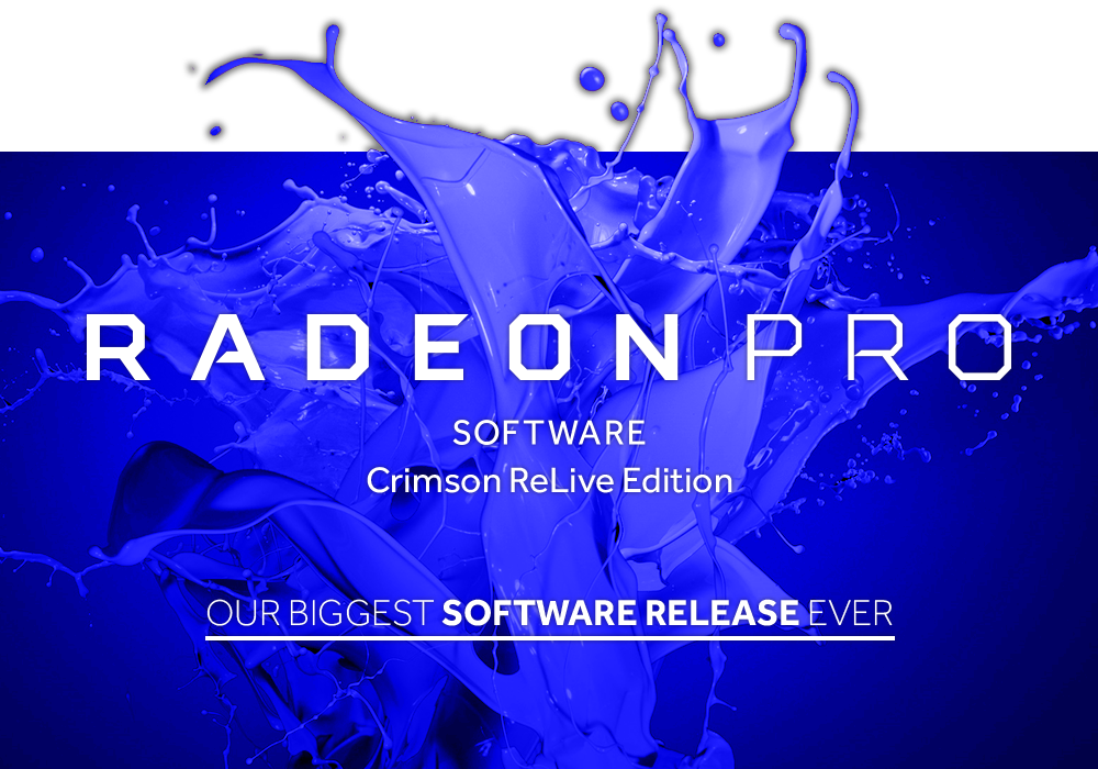 AMD обнови софтуера за професионалисти: Radeon Pro Software 17.10