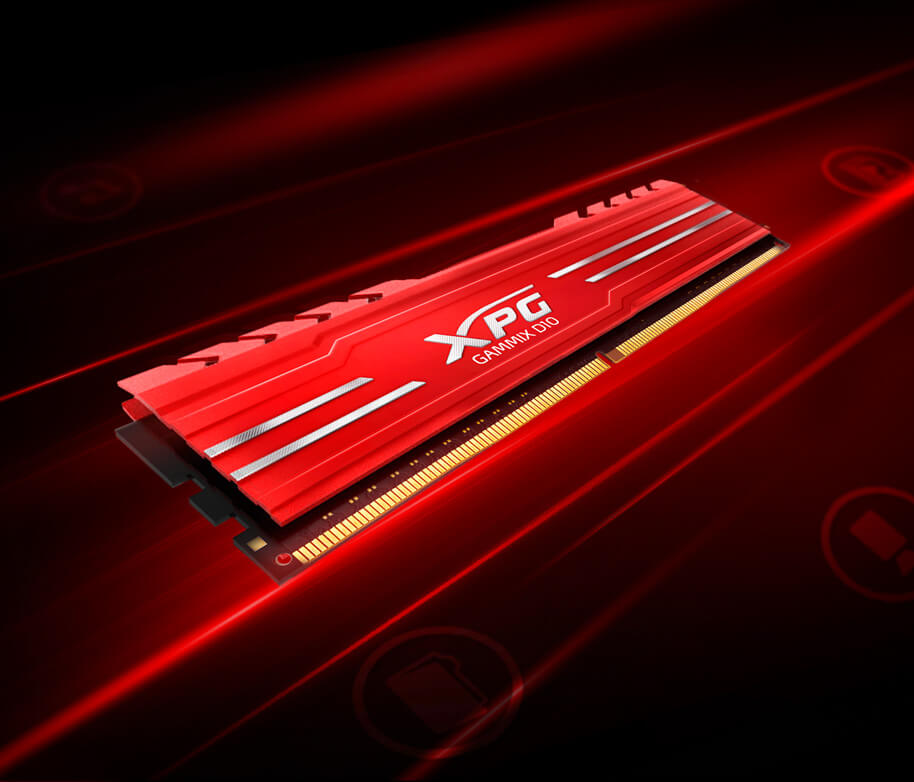 Двуканален комплект памет ADATA XPG Gammix D10 DDR4-3000