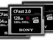 Sony допълва своята линия професионални карти с памет с новата серия CFast
