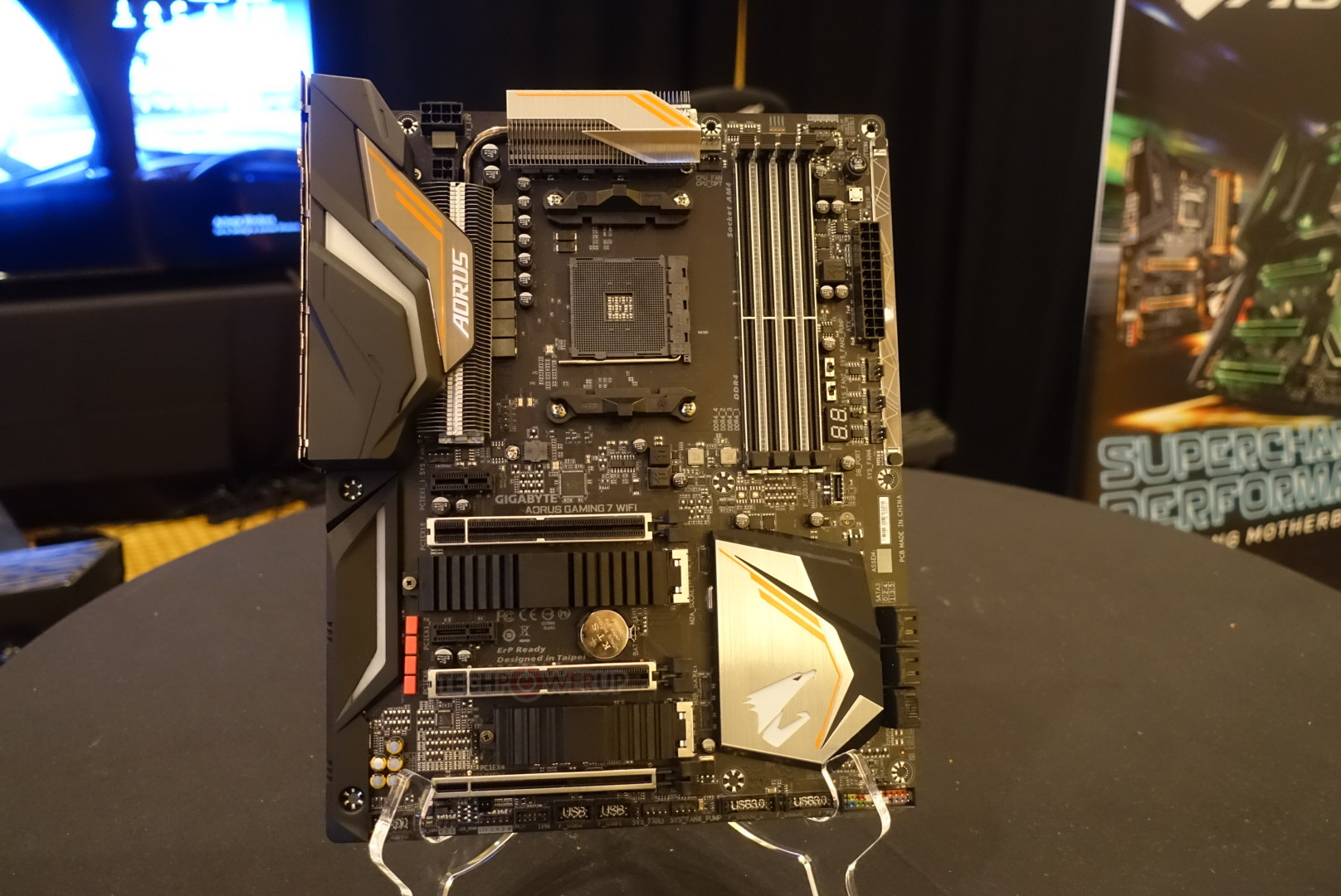 AORUS X470 Gaming 7 WiFi е първата дънна платка за Zen+