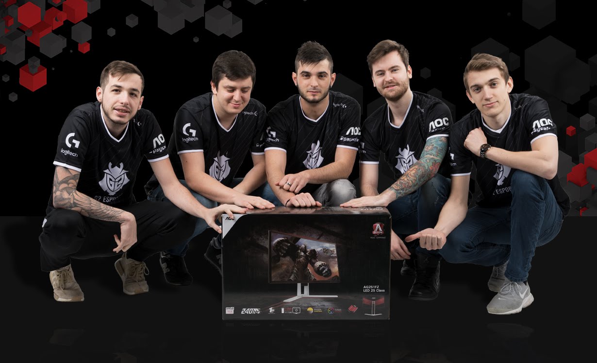 AOC засилва връзката си с електронните спортове чрез партньорство с G2 Esports