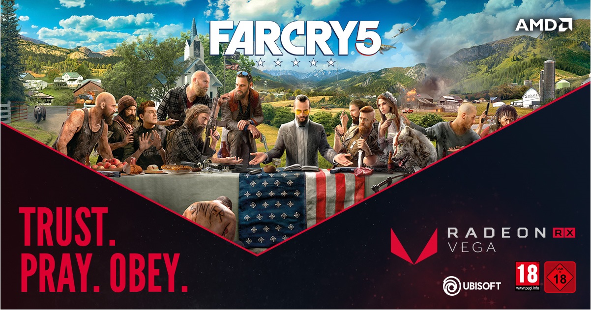AMD стартира промоция на Radeon™ системи с играта FAR CRY® 5 PC STANDARD EDITION