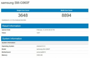 GeekBench загатва за възможностите на Exynos 9810 в Galaxy S9