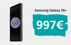 Galaxy S9+ може да стартира с цена 999 евро?