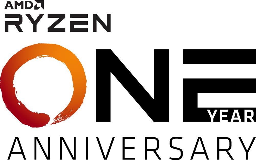 AMD празнува 1 година от успешния старт на процесорите Ryzen