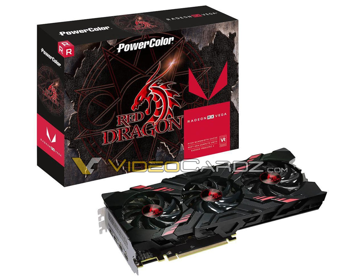 Power Color подготвят версия Red Dragon на RX Vega
