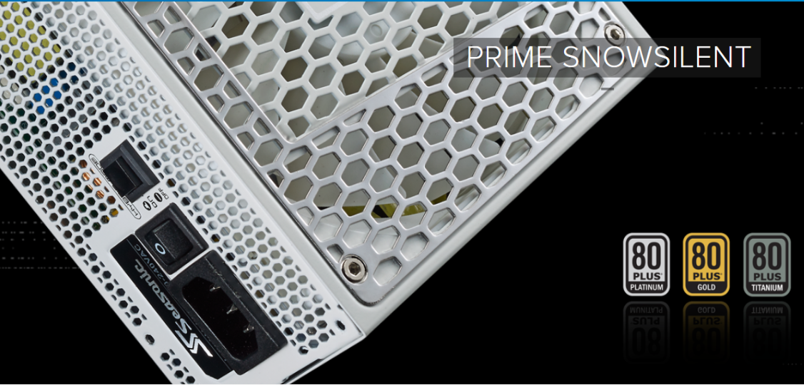 Seasonic представиха захранвания от серията Prime SnowSilent с 12 години гаранция