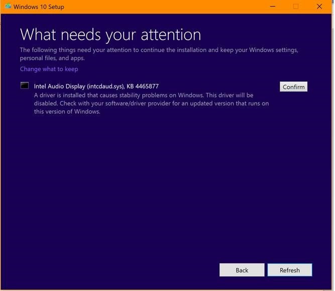 Процесът на обновяване на Windows 10 Oct 2018 не е безпроблемен