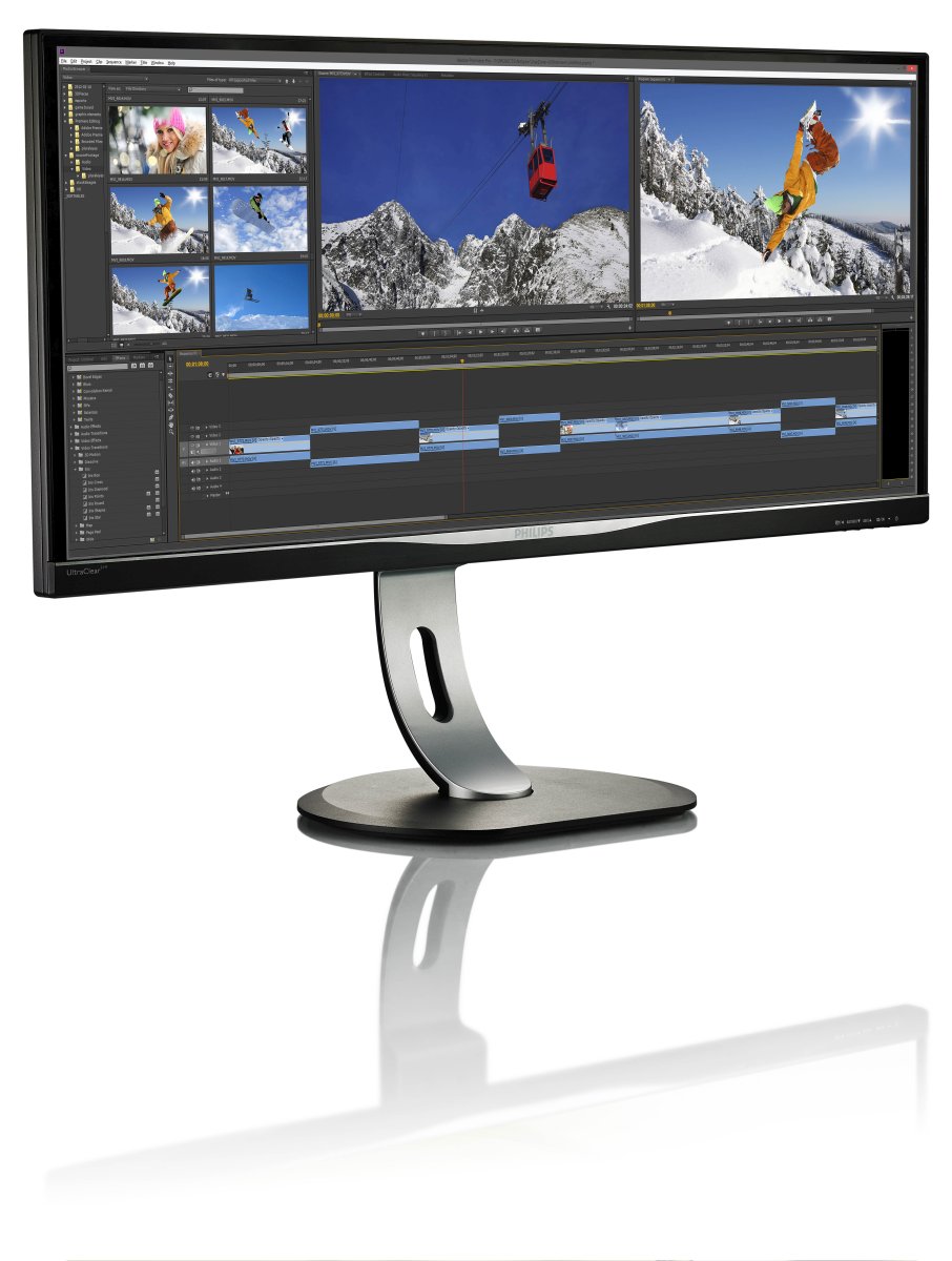 Цвят, комфорт и удобство в просторен 34” формат: Philips BDM3470UP