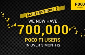 Xiaomi са продали 700 хиляди PocoPhone F1 за 3 месеца