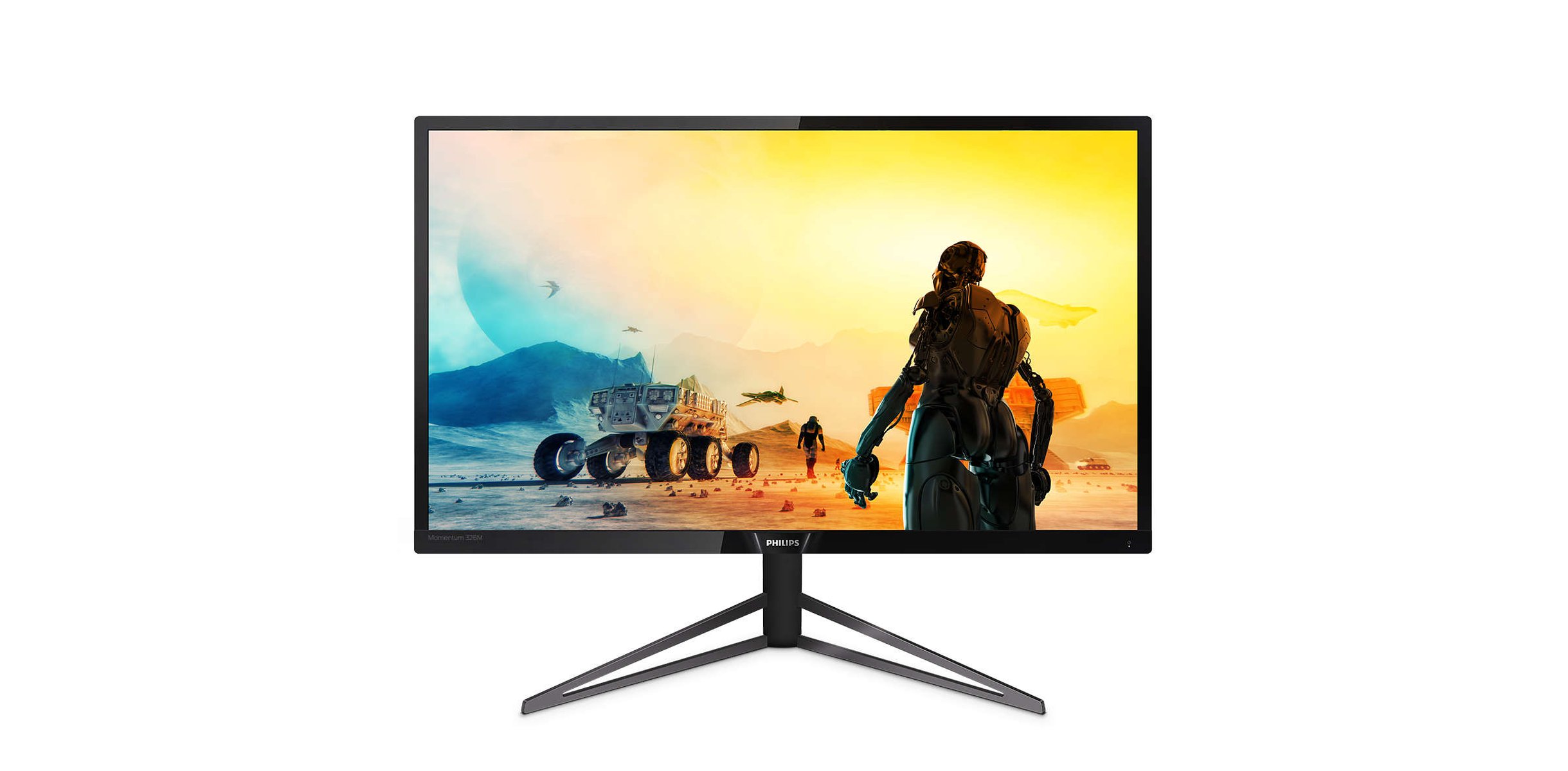Изцяло ново ниво на потапяне: MMD пуска 32“ 4K UHD геймърски монитор за конзоли Philips Momentum с Ambiglow