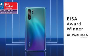 Huawei P30 Pro е „Смартфон на годината“ според EISA
