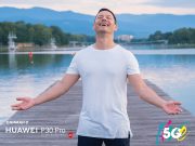 Два Huawei P30 Pro и 5G рутер на компанията са част от професионалния сет за 5G предаването на живо на първия концерт на вода на Орлин Павлов