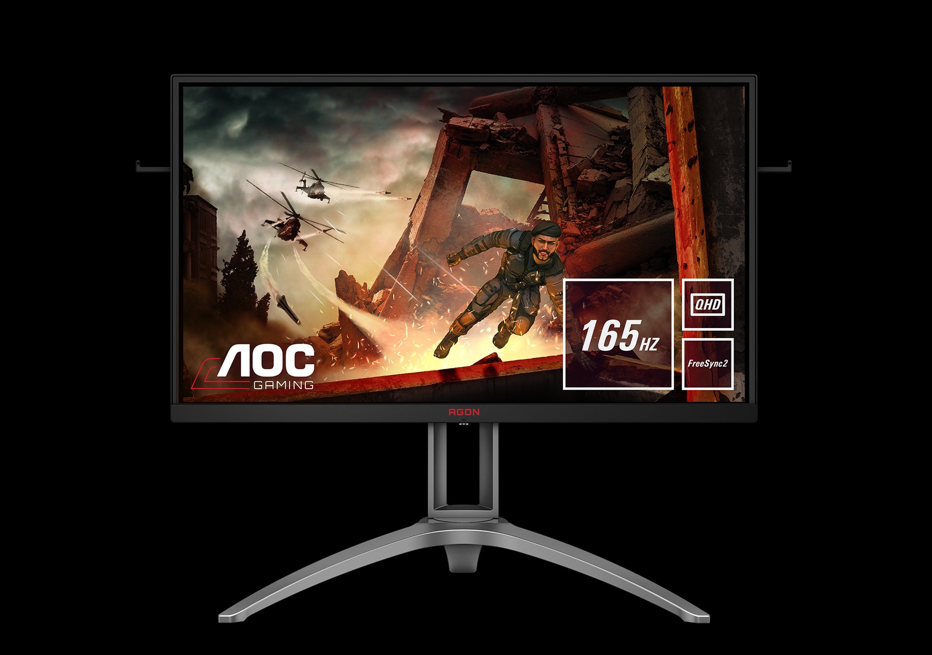 AOC представя новия AG273QX: Дисплей за състезания с QHD резолюция и грабващи окото HDR графики