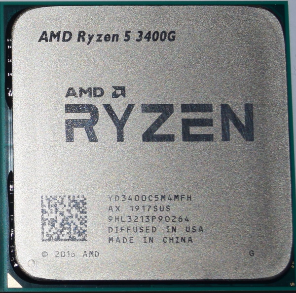 Ryzen 5 3400G в бюджетна система