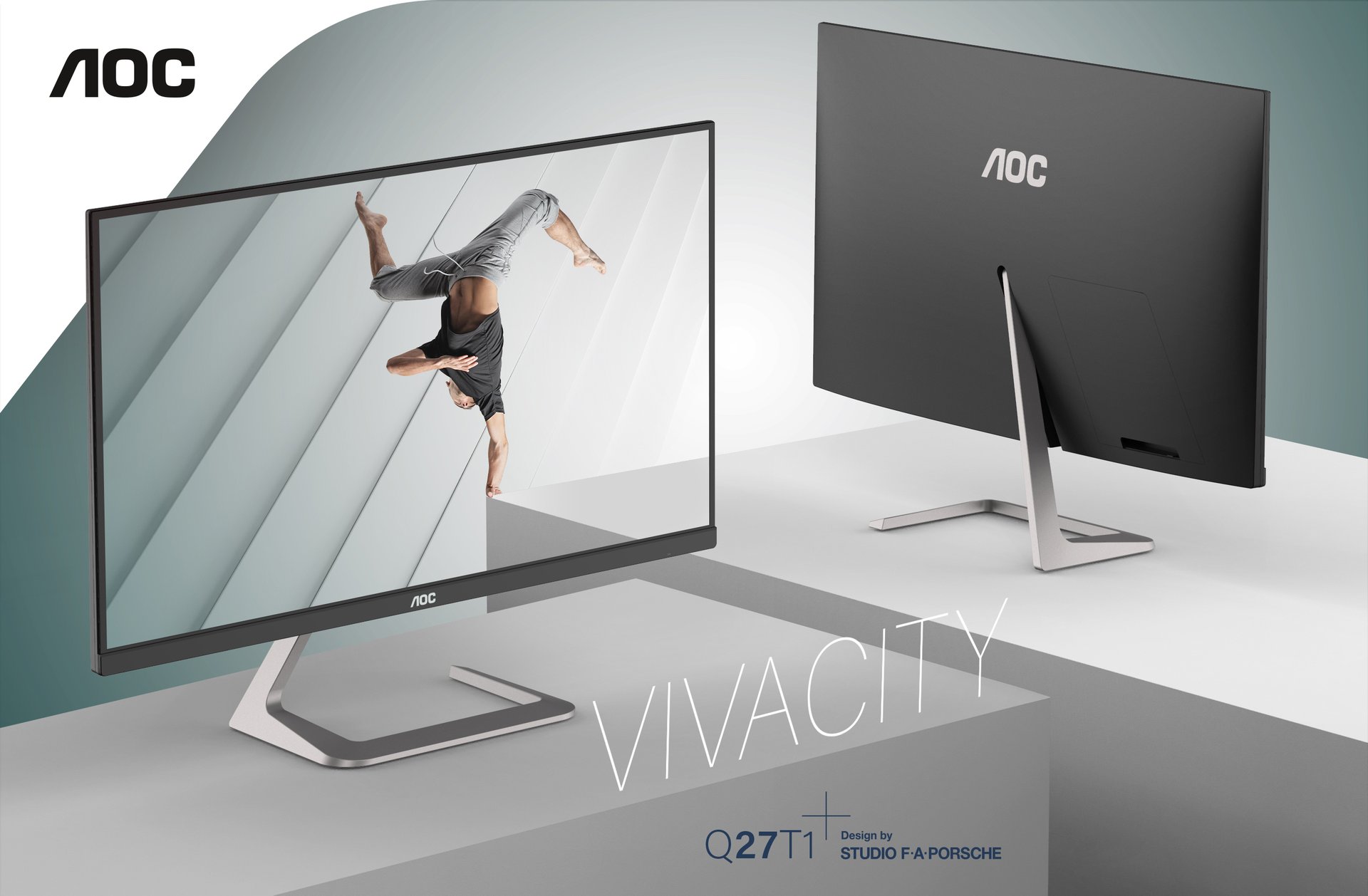 Забележителният дизайн среща първокласната технология: AOC Q27T1
