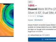 Швейцарски онлайн магазин ще предлага Mate 30 Pro от 10-ти декември