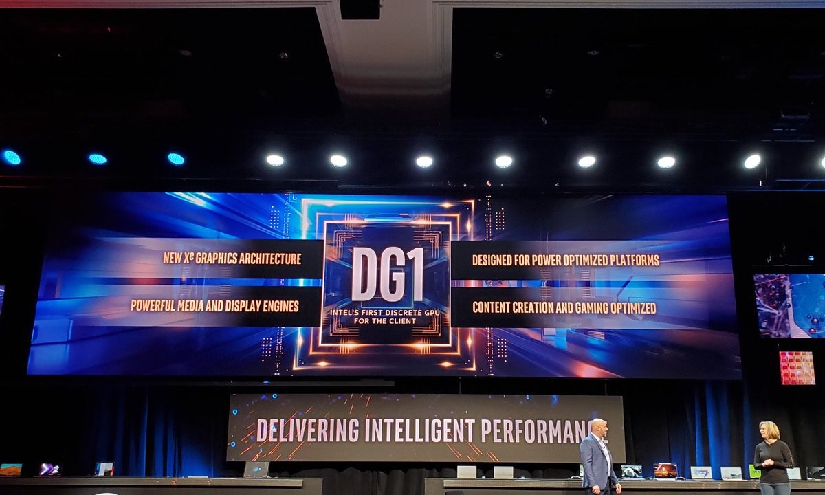 Intel потвърди наличието на дискретен графичен адаптер DG1 и показа малка демонстрация
