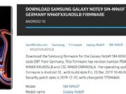 Galaxy Note9 също получи официална (стабилна) версия на Android 10 и One UI 2.0