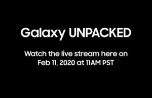 Гледайте на живо Samsung Galaxy Unpacked 2020