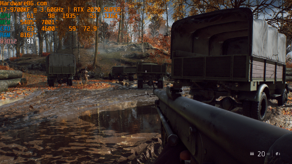 Battlefield RTX Low Truck