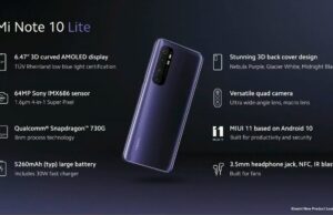 Xiaomi Mi Note 10 lite в комплект със смарт гривна MI BAND 3 се предлага от VIVACOM