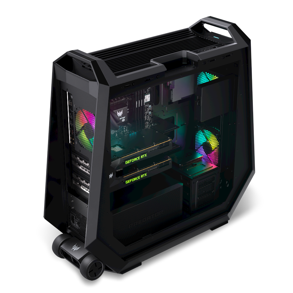 Acer обяви поддръжка на новите графични процесори от серията NVIDIA GeForce RTX 30 във всички свои настолни компютри Predator Orion