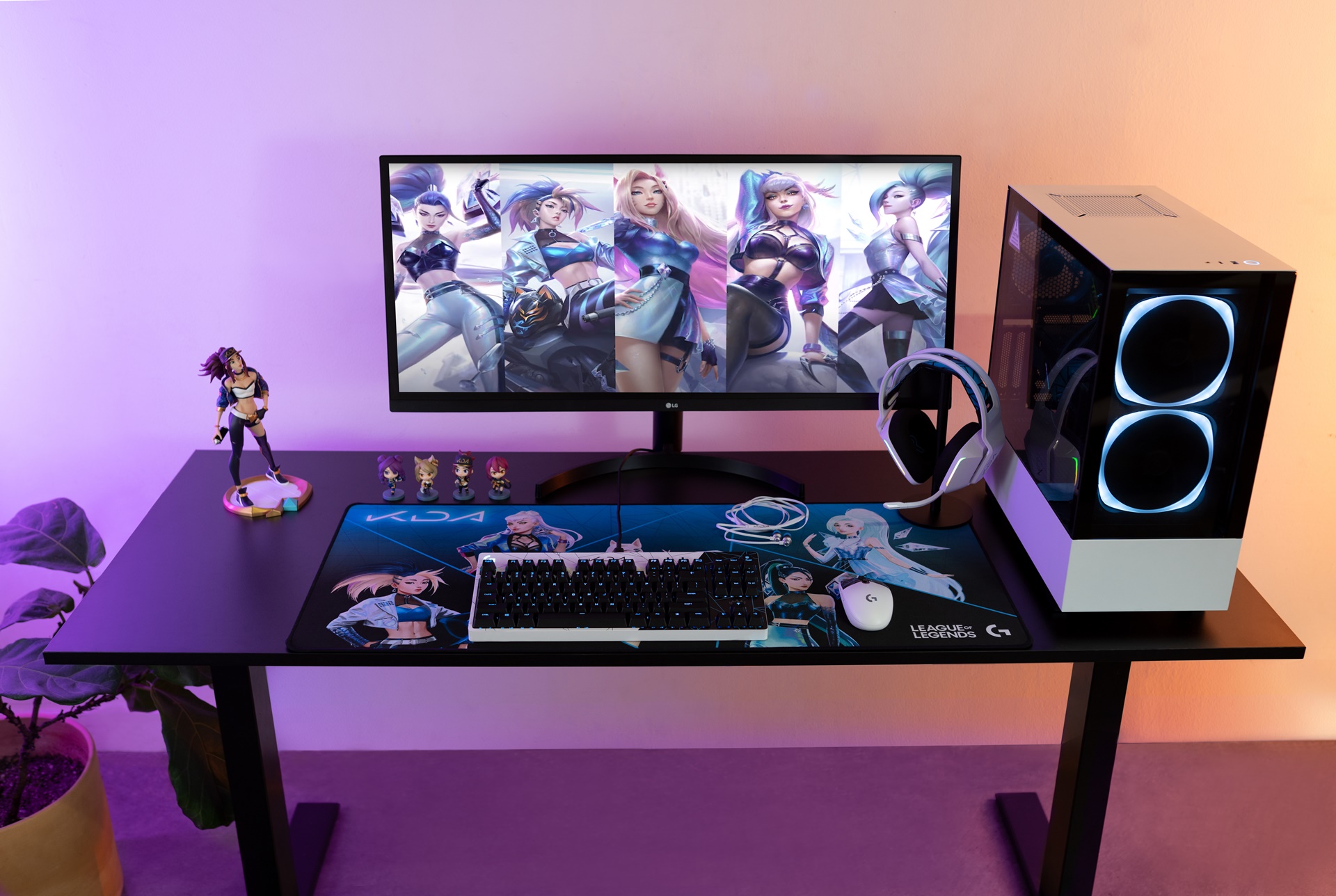 LOGITECH G ПРЕДСТАВЯ ПЪРВОТО СИ ОФИЦИАЛНО ЛИЦЕНЗИРАНО LEAGUE OF LEGENDS ПОРТФОЛИО ОТ ГЕЙМИНГ ПРОДУКТИ – КОЛЕКЦИЯТА K/DA