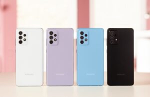 Samsung Galaxy A52 и Galaxy A72 се предлагат фабрично със зарядно в окомплектовката