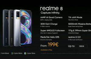 „Триото“ Realme 8-Series ще се появи скоро в Европа, Realme 8 5G също