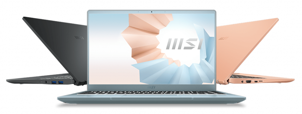 Ревю на ултракомпактния лаптоп MSI Modern 14 (B11MO)