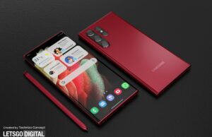 Galaxy S22 Ultra ще притежава съвсем леко извит дисплей