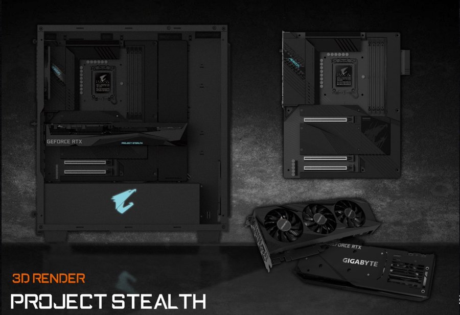 Gigabyte може да пусне дънна платка и графична карта със скрити конектори