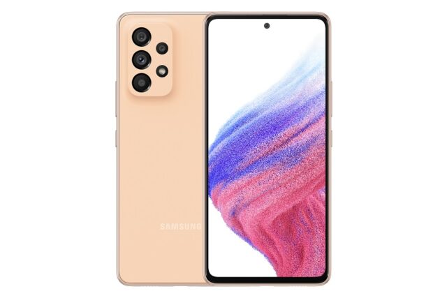 samsung_Galaxy_A53_5G_Awesome Peach_Front