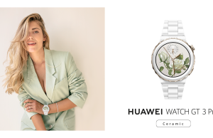 Денина Мартин и Huawei ви дават шанс да спечелите бял керамичен Watch GT 3 Pro и луннобял Watch Fit 2