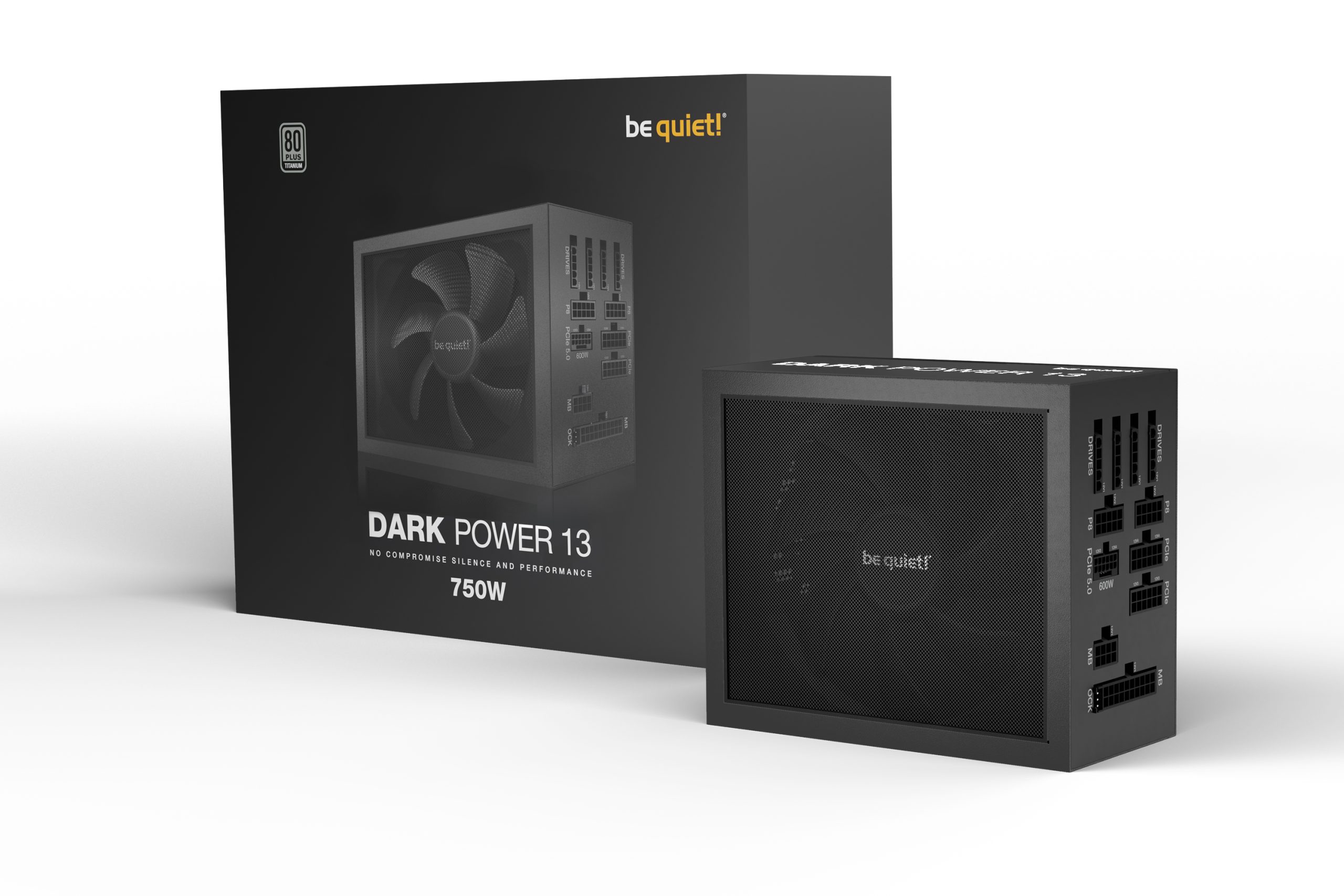be quiet! Dark Power 13: Безкомпромисно ATX 3.0 захранване със сертификат 80 PLUS® Titanium