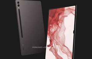 Samsung Galaxy Tab S9 Ultra може да има скосяване на дисплея за двойна лицева камера