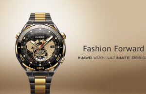 HUAWEI WATCH ULTIMATE DESIGN дебютира с елементи от 18-каратово злато