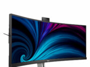 Новият монитор Philips 49B2U5900CH с Busylight индикатор и уеб камера съвместима с Windows Hello™ открива нови възможности за сътрудничество на работното място