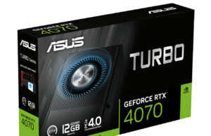 ASUS представя графичната карта GeForce RTX 4070 Turbo с радиален вентилатор