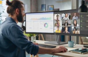 Професионална мощност: новият монитор Philips 49B2U6900CH предлага уеб камера с автоматично кадриране и Smart KVM