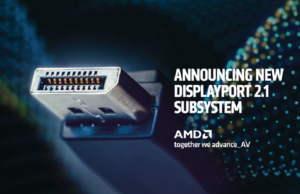 AMD обяви първите в индустрията FPGA и адаптивни SoC чипове, които поддържат новия DisplayPort™ 2.1 аудио/видео стандарт за 8K UHD видео