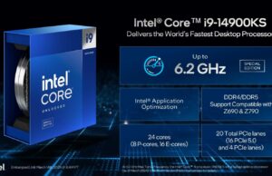 Intel пусна Core i9-14900KS: „Най-бързият настолен CPU в света“