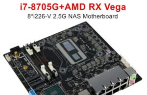 Китайска компания възражда AMD Vega GPU в уникална NAS дънна платка