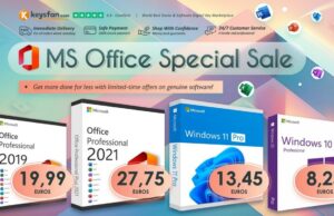 Оптимизирайте компютъра си с доживотен достъп до Microsoft Office 2021 и Windows 11 на цени от €10 с офертата на Keysfan. Побързайте—предложението е за ограничено време!