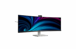 Новият Philips 49B2U6903CH: монитор за професионалисти с изобилие от функции като Thunderbolt 4, Busylight, автоматично кадриране и много други